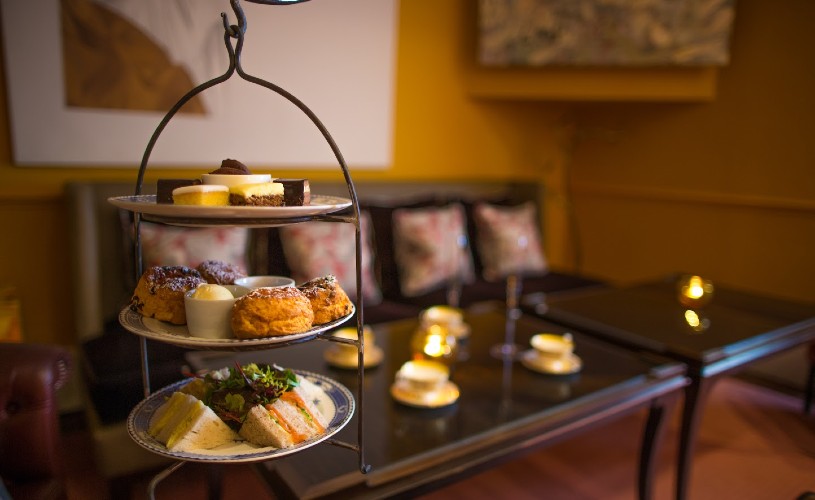 Afternoon tea from the Abbey Hotel